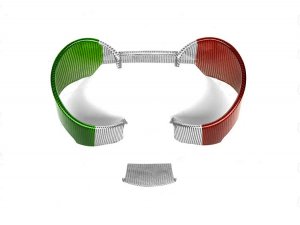 Alfa Romeo Giulia Instrument Cluster Cover - Carbon Fiber - Non-QV Model - Italian Theme